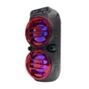 KTX 1588B dual 7 cm portable speaker outdoor wireless speaker with fm radio NO MIC FUNCTION