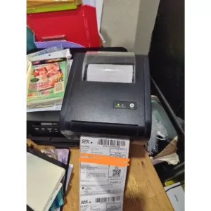 POS 9210 L Bluetooth Barcode Thermal Label Printer with Power Adapter and USB Cable